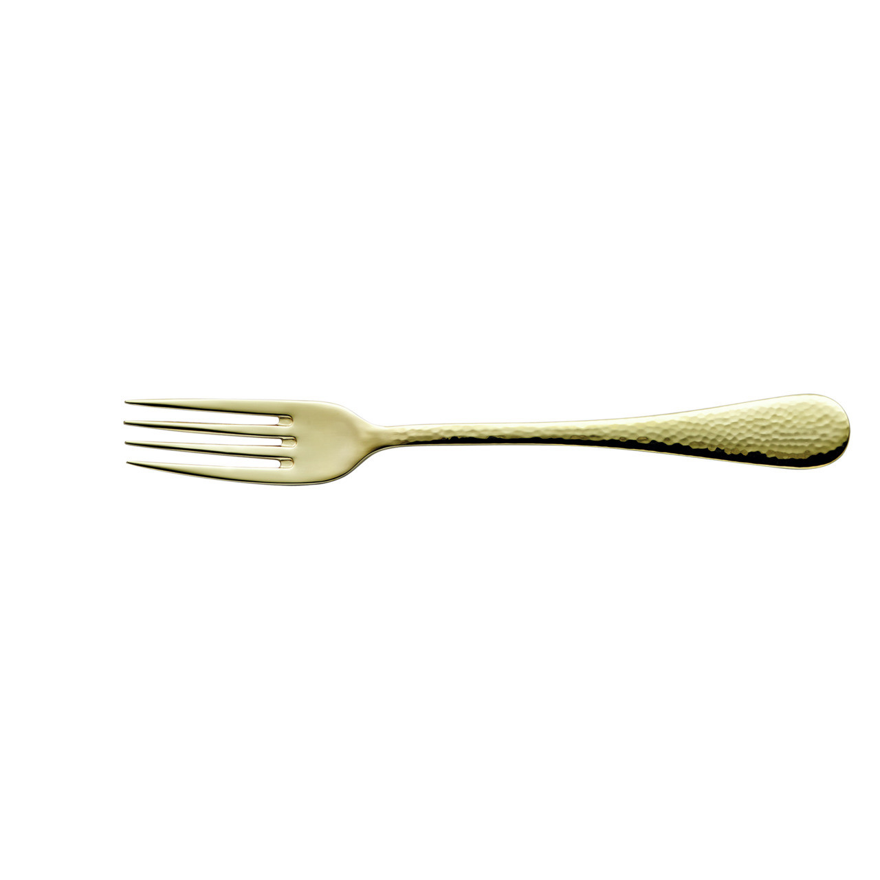 Sierra, Menügabel 208 mm gehämmert PVD champagner